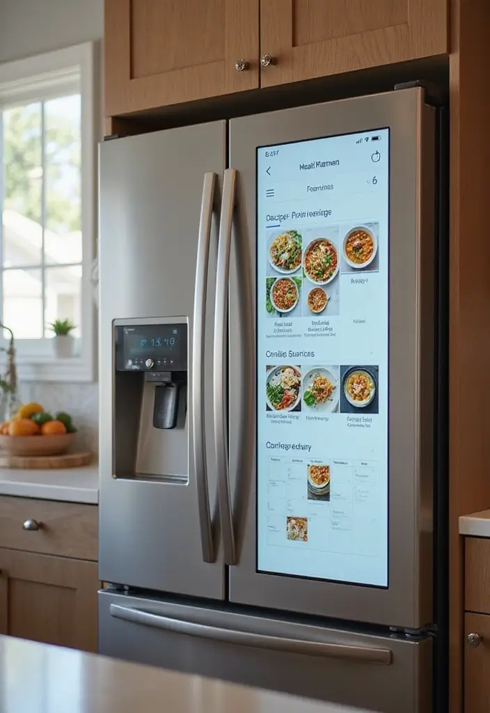 14 Game-Changing Smart Refrigerator Hacks for Ultimate Kitchen Organization (You’ll Love #6!) - 2. Meal Planning Support