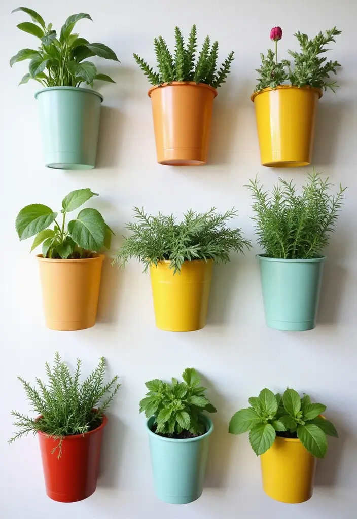 15 Vertical Garden Ideas That Will Transform Your Urban Space into a Green Oasis! - 1. Pocket Planters: Maximize Your Space