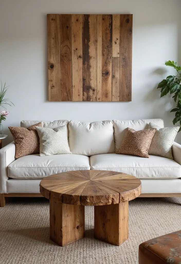 21 Eco-Friendly Home Hacks That Embrace Biophilic Design (Don't Miss #12!) - 5. Reclaimed Wood Accents