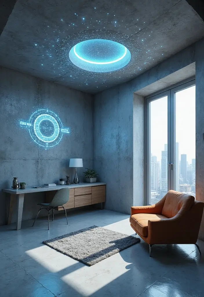 16 False Ceiling Hacks for Small Rooms That'll Maximize Your Space! - 10. Integrate Technology with Smart Ceilings