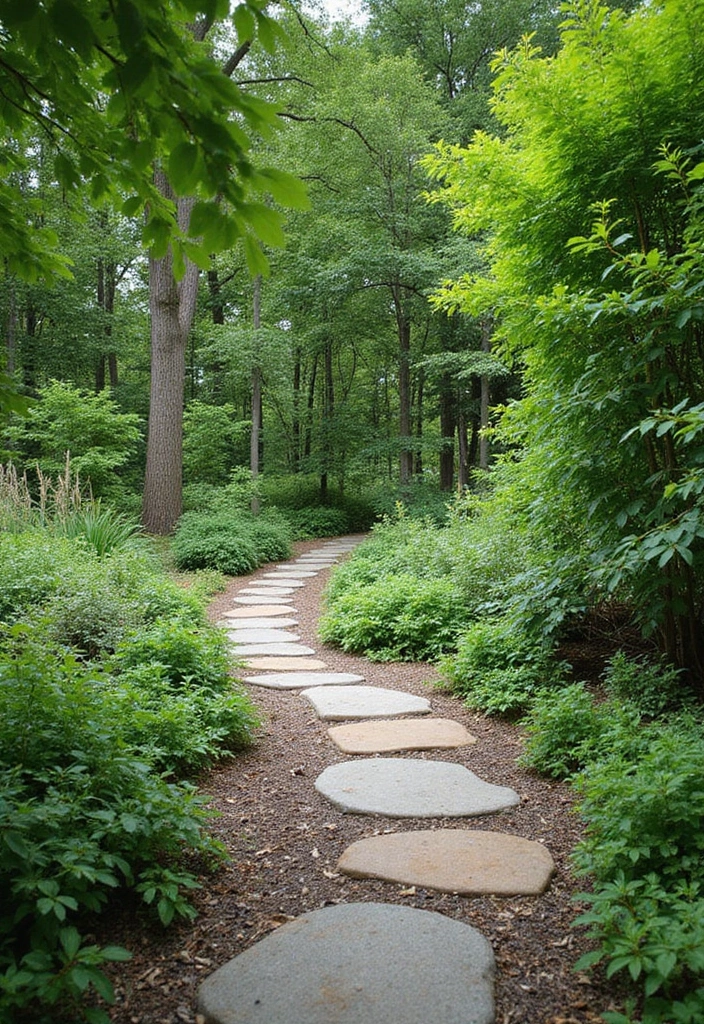 21 Eco-Friendly Home Hacks That Embrace Biophilic Design (Don't Miss #12!) - 18. Natural Stone Pathways