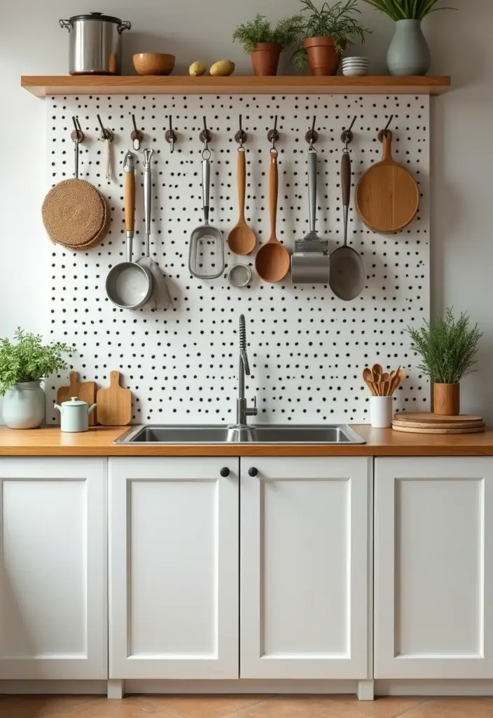 20 Drawer Storage Solutions That Will Revolutionize Your Kitchen (#8 Is a Game-Changer!) - 19. Drawer Pegboards