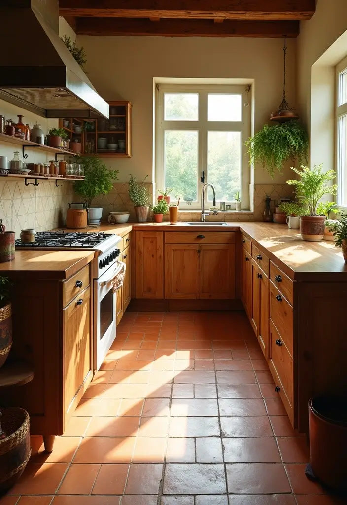 10 Stunning Art Tiles for Your Kitchen That Will Transform Your Cooking Space! - 4. Terracotta Tiles