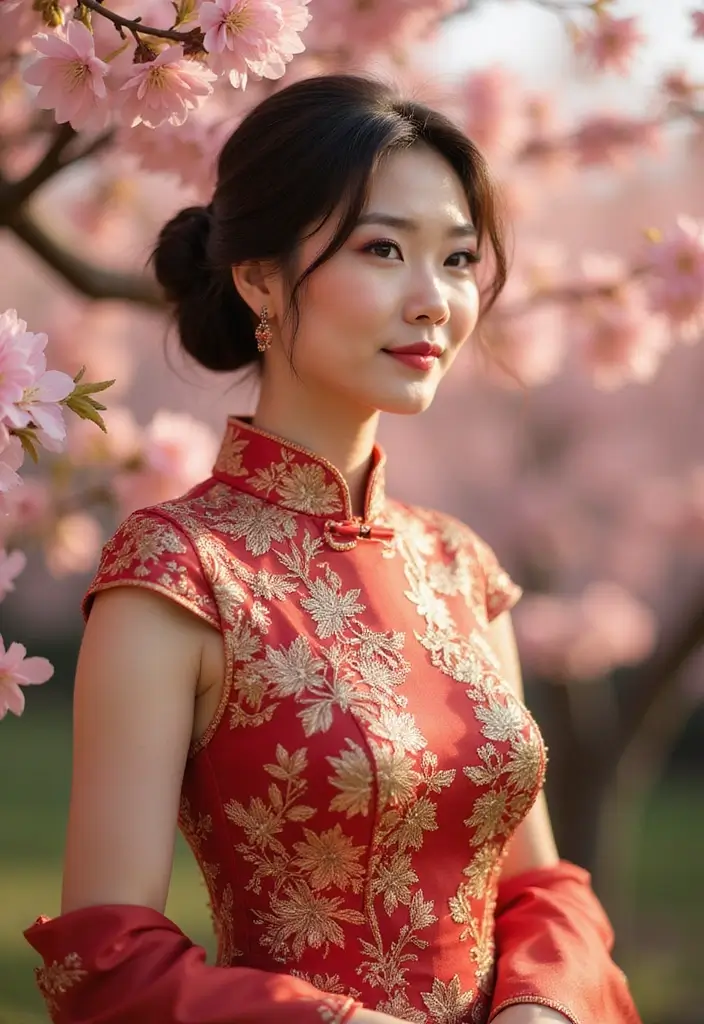21 Stunning Wedding Dresses from Around the Globe That Will Make You Say ‘I Do!’ - 6. The Elegant Cheongsam from China