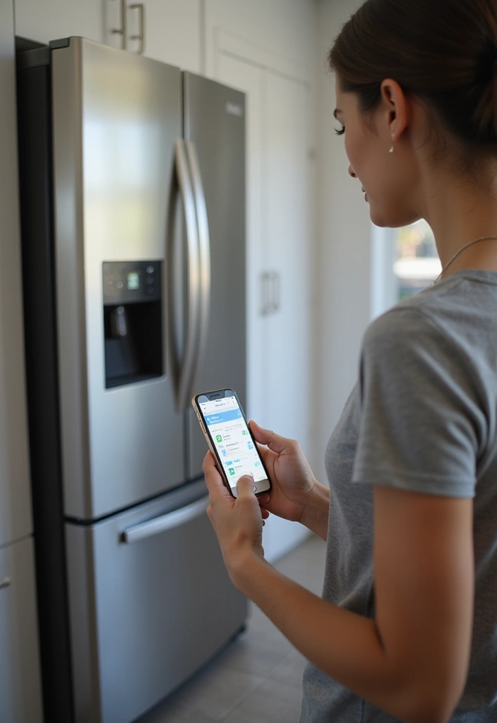 14 Game-Changing Smart Refrigerator Hacks for Ultimate Kitchen Organization (You’ll Love #6!) - 14. Remote Access and Control