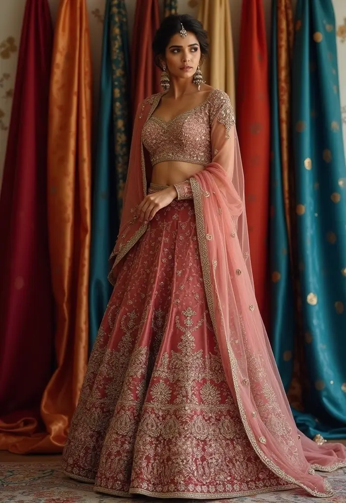 21 Stunning Wedding Dresses from Around the Globe That Will Make You Say ‘I Do!’ - 10. The Beautiful Lehenga from India