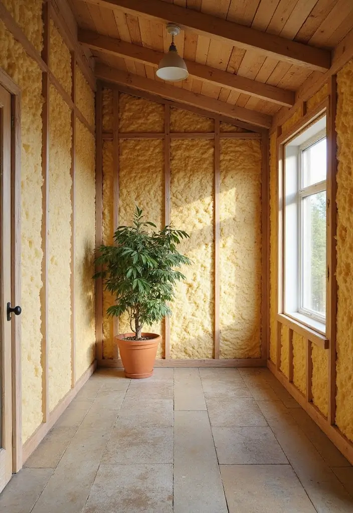 21 Eco-Friendly Home Hacks That Embrace Biophilic Design (Don't Miss #12!) - 19. Use of Eco-Friendly Insulation