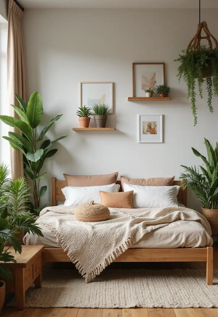 25 Trendy Teen Room Decor Ideas That'll Make You Want to Redecorate ASAP! - 6. Nature-Inspired Decor