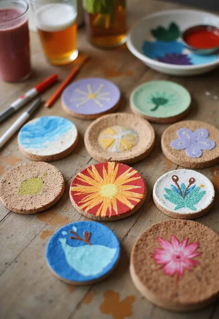 21 Fun Craft Ideas That'll Keep You Busy All Weekend (You Won't Believe #8!) - 6. Custom Coasters