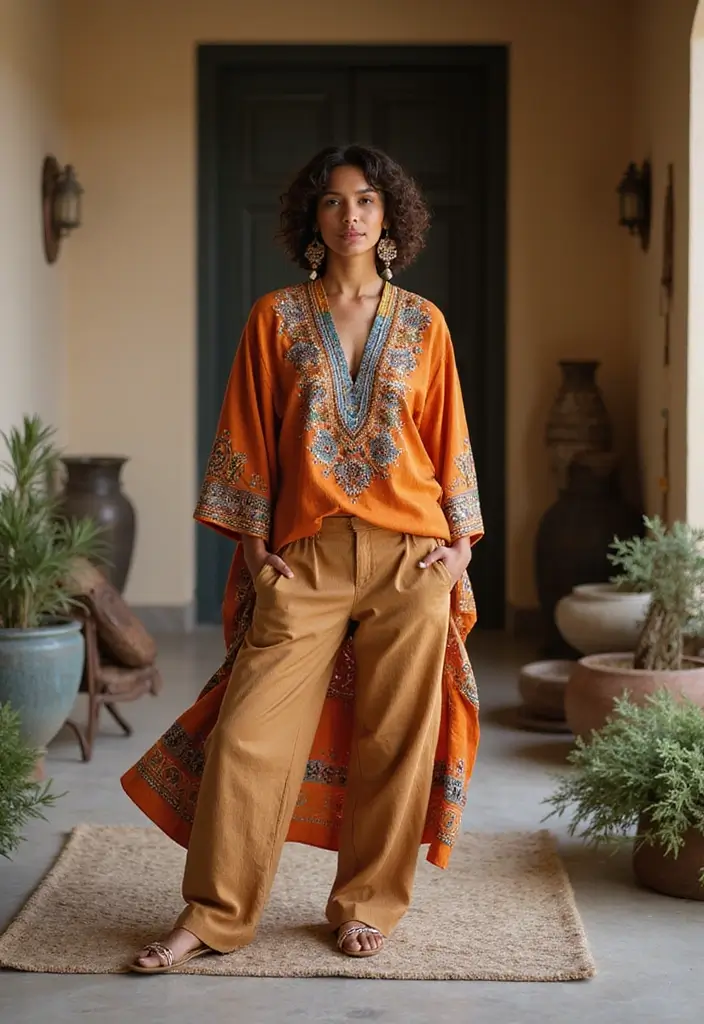 19 Eclectic Entryway Styles That Will Make You Stand Out (Wait Till You See #10!) - 4. Global Influences
