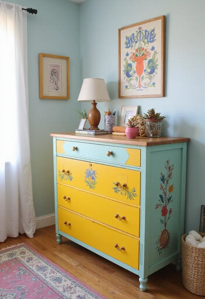 25 Trendy Teen Room Decor Ideas That'll Make You Want to Redecorate ASAP! - 21. Upcycled Furniture