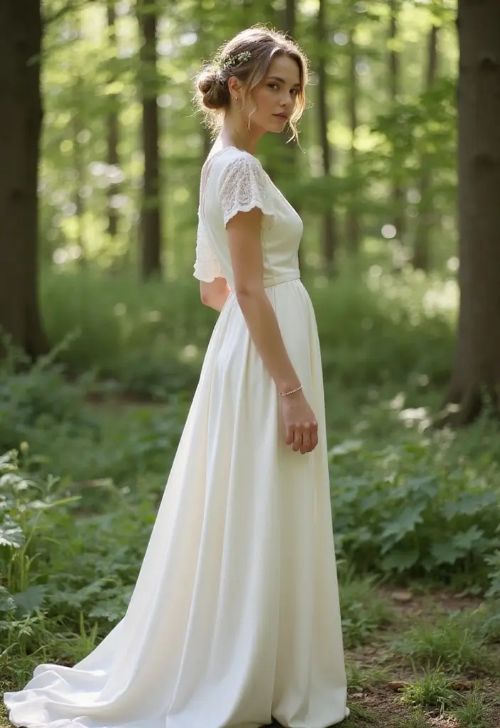 21 Stunning Wedding Dresses from Around the Globe That Will Make You Say ‘I Do!’ - 17. The Unique Modern Dress from Scandinavia