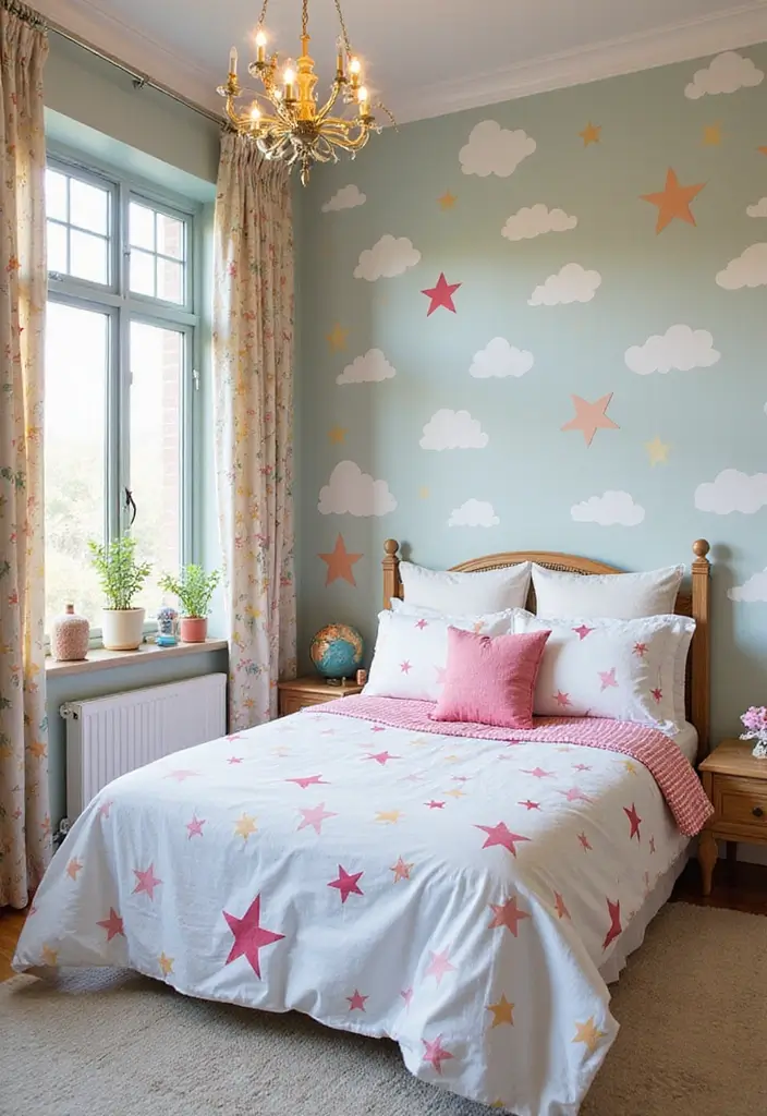 20 Bold Color Patterns for Your Bedroom That Will Leave You Breathless! - 12. Whimsical Wonderland