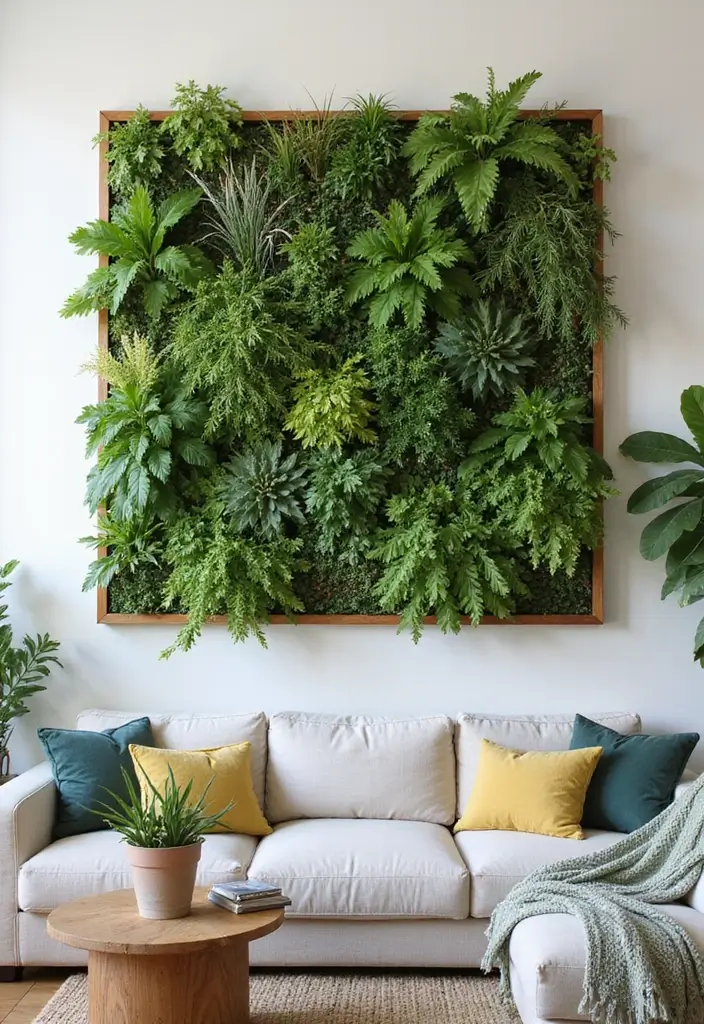 21 Eco-Friendly Home Hacks That Embrace Biophilic Design (Don't Miss #12!) - 8. Vertical Gardens