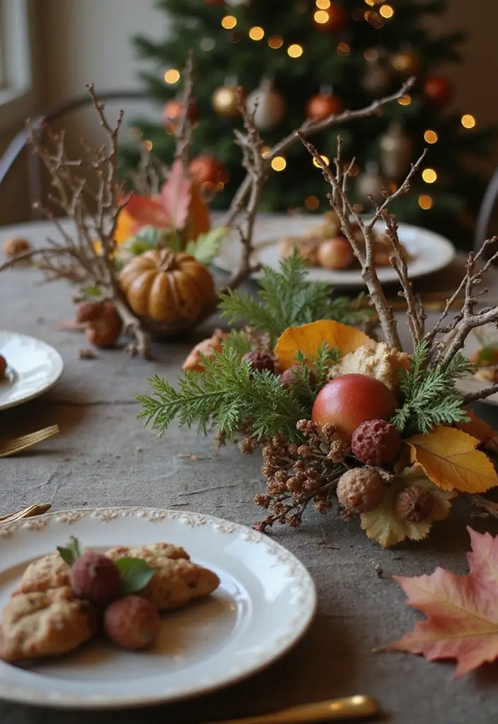 10 Cozy Fall Table Decorations to Transform Your Dining Experience This Season! - 3. Nature-Inspired Accents