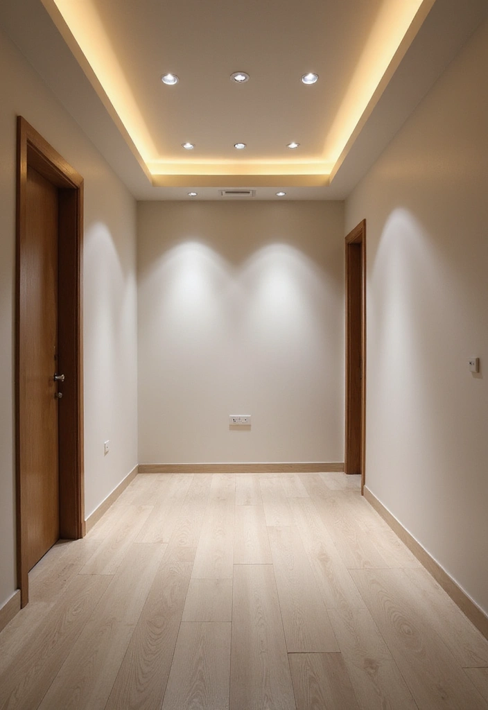 16 False Ceiling Hacks for Small Rooms That'll Maximize Your Space! - 2. Incorporate Recessed Lighting