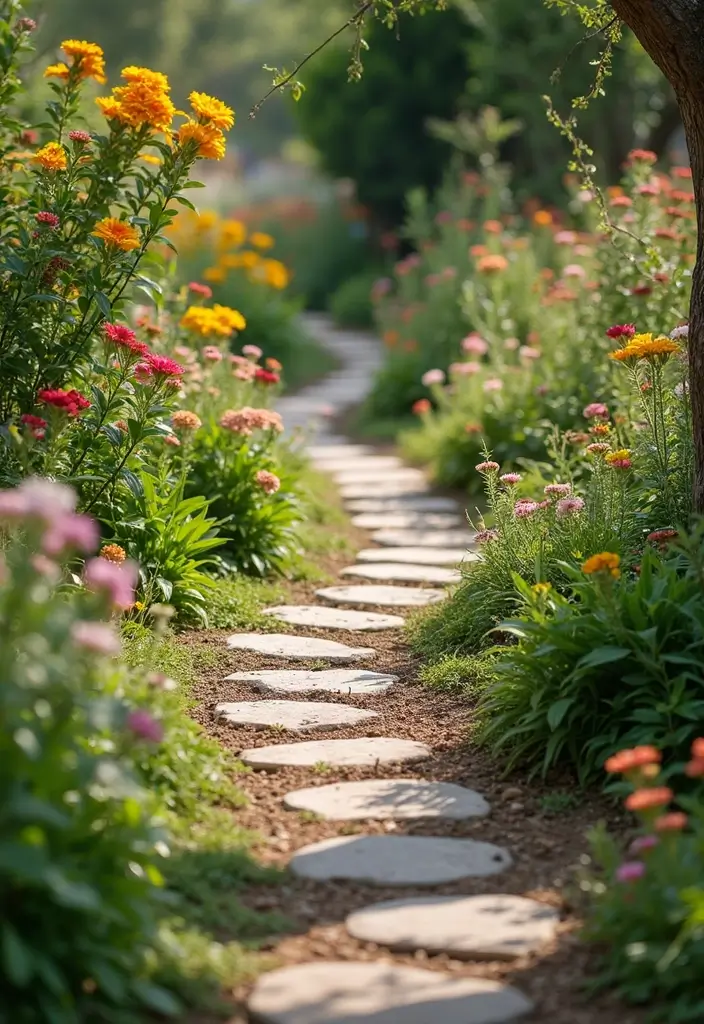 21 Stunning Bohemian Outdoor Spaces That Will Make You Never Want to Leave! - 12. Natural Pathways