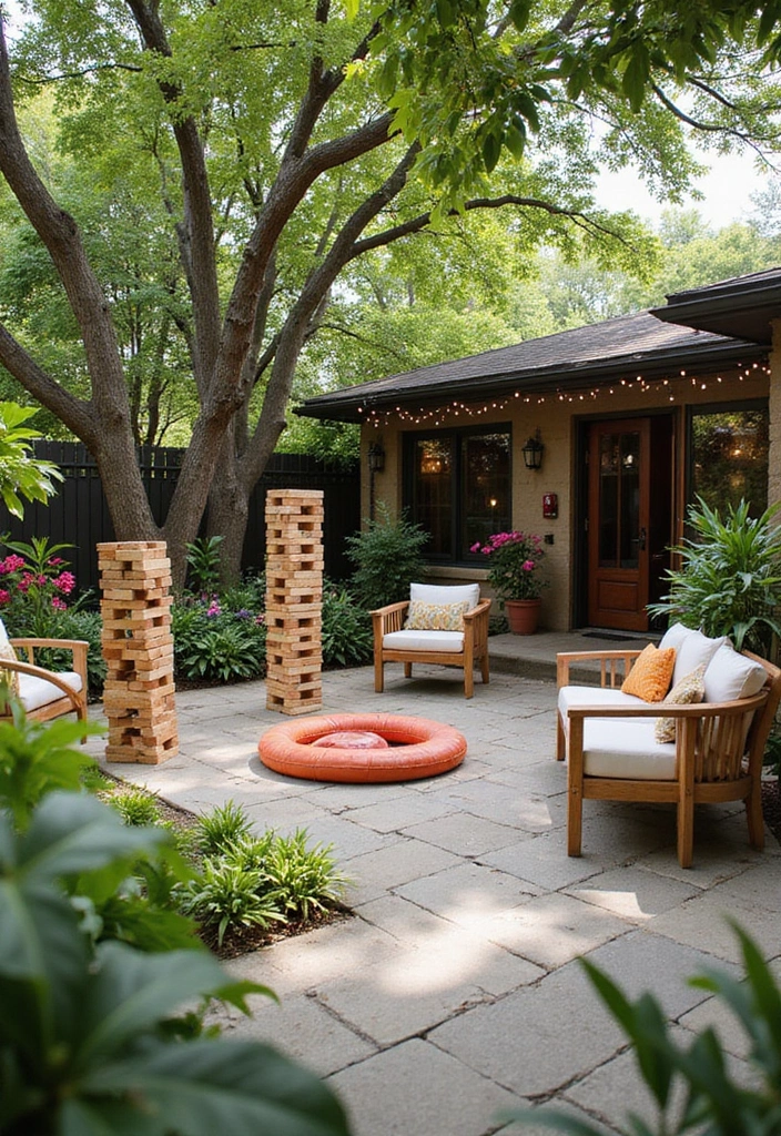 21 Stunning Bohemian Outdoor Spaces That Will Make You Never Want to Leave! - 20. Bohemian Garden Games