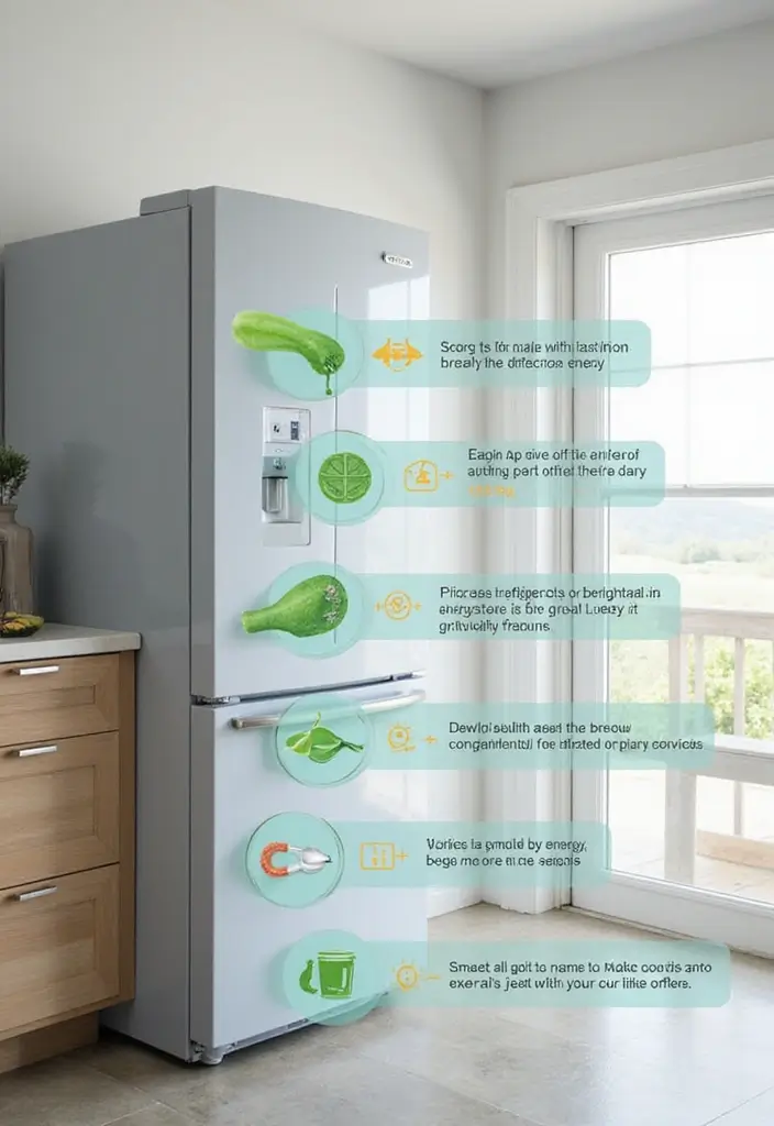 14 Game-Changing Smart Refrigerator Hacks for Ultimate Kitchen Organization (You’ll Love #6!) - 9. Energy-Saving Features