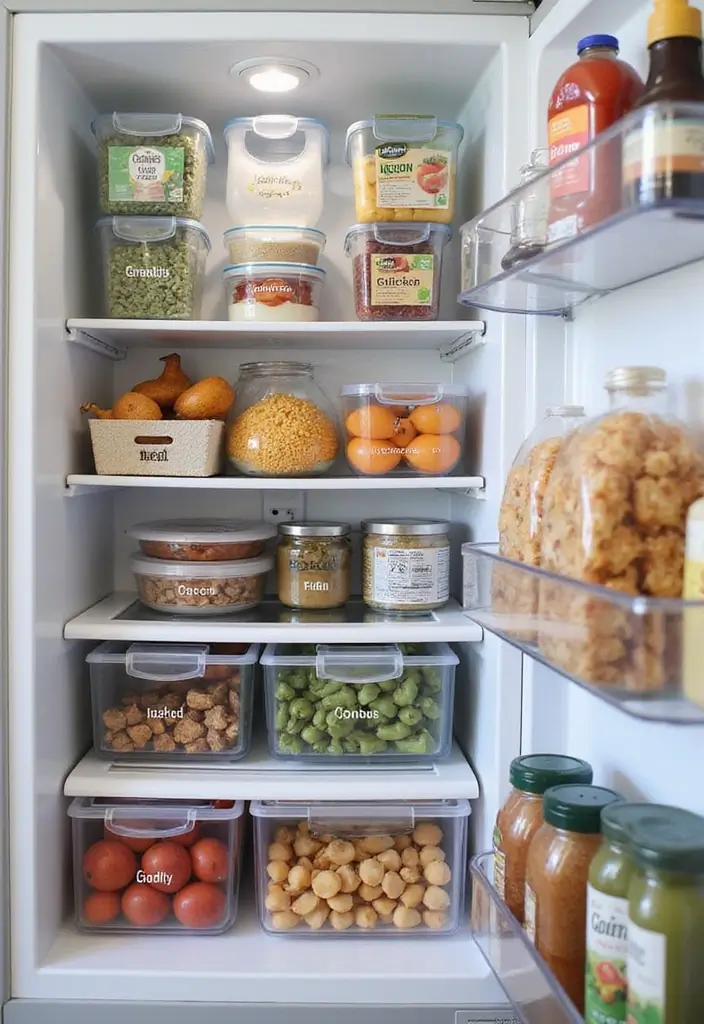 14 Game-Changing Smart Refrigerator Hacks for Ultimate Kitchen Organization (You’ll Love #6!) - 6. Customized Food Storage Solutions