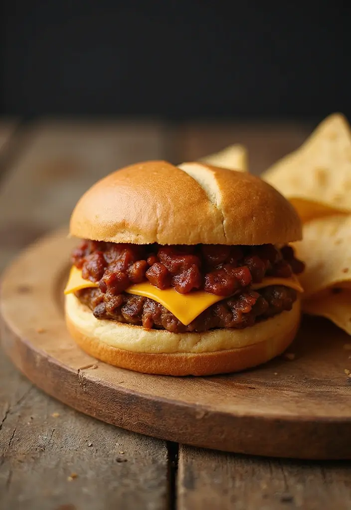 21 Cheesy Cheeseburger Recipes That'll Make You Melt (Literally!) - 17. Chili Cheeseburger