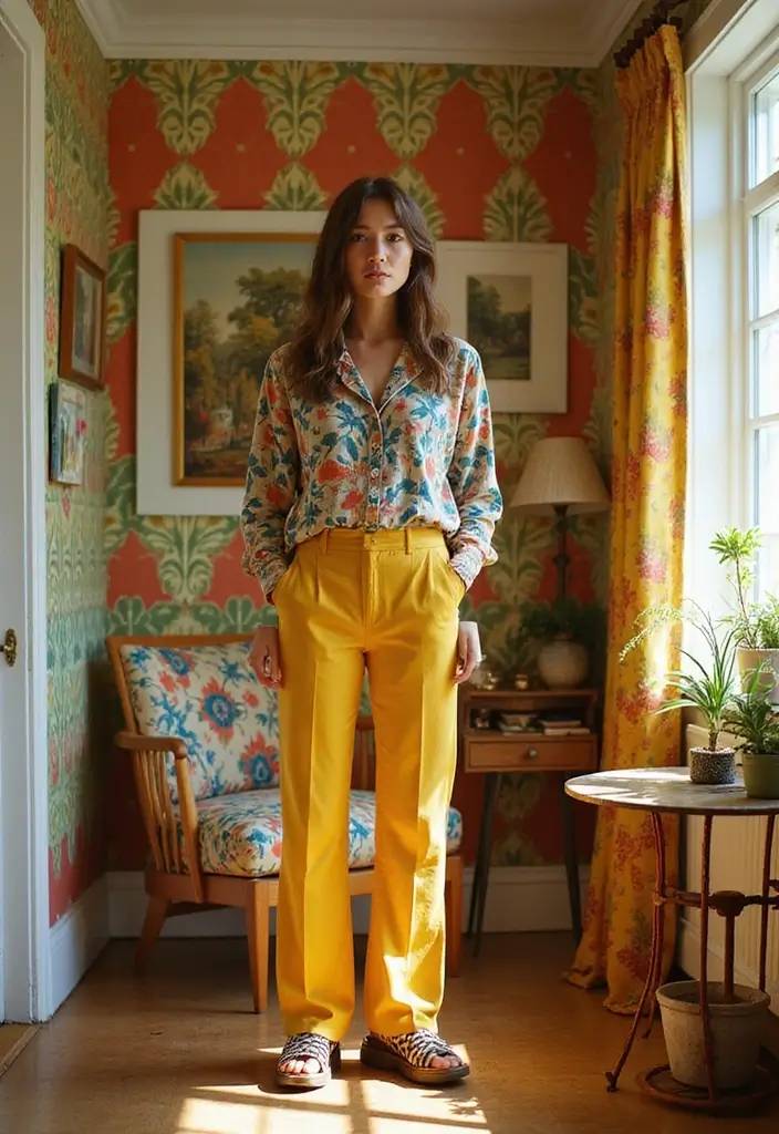 19 Eclectic Entryway Styles That Will Make You Stand Out (Wait Till You See #10!) - 5. Retro Revival