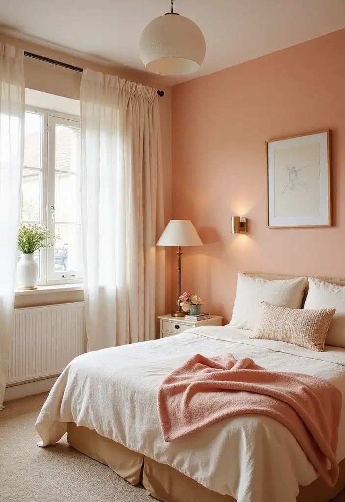 12 Art Deco Color Palettes That Will Inspire Your Next Home Makeover (Don’t Miss #6!) - 10. Peach & Cream
