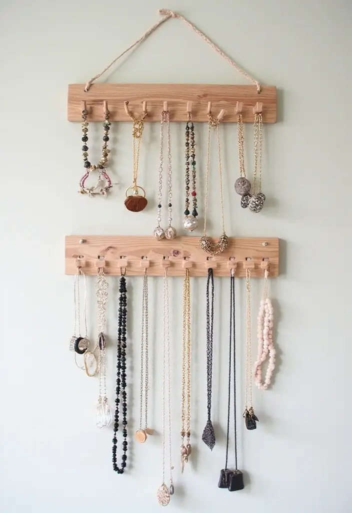 21 Fun Craft Ideas That'll Keep You Busy All Weekend (You Won't Believe #8!) - 15. DIY Jewelry Organizer