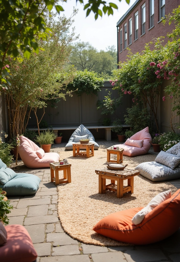 21 Stunning Bohemian Outdoor Spaces That Will Make You Never Want to Leave! - 19. Unique Seating Arrangements