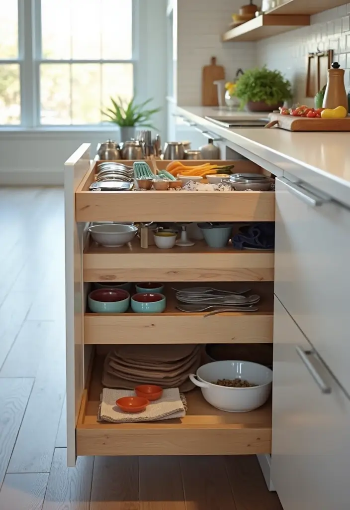 20 Drawer Storage Solutions That Will Revolutionize Your Kitchen (#8 Is a Game-Changer!) - 8. Tiered Drawer Organizers