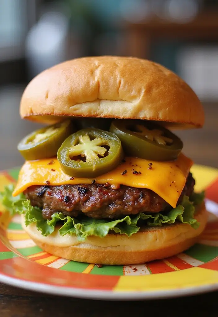 21 Cheesy Cheeseburger Recipes That'll Make You Melt (Literally!) - 13. Sweet and Spicy Cheeseburger