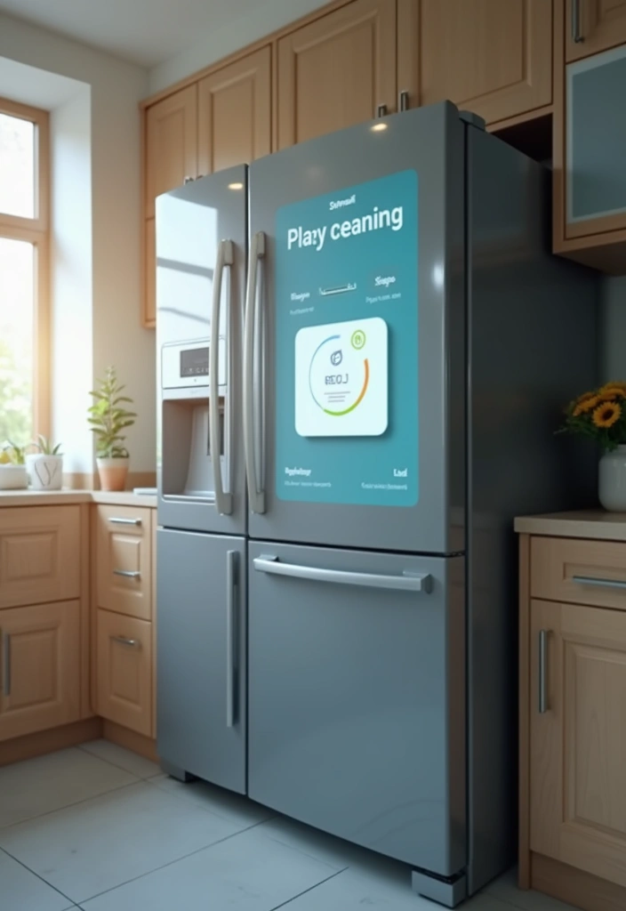 14 Game-Changing Smart Refrigerator Hacks for Ultimate Kitchen Organization (You’ll Love #6!) - 13. Smart Cleaning Reminders