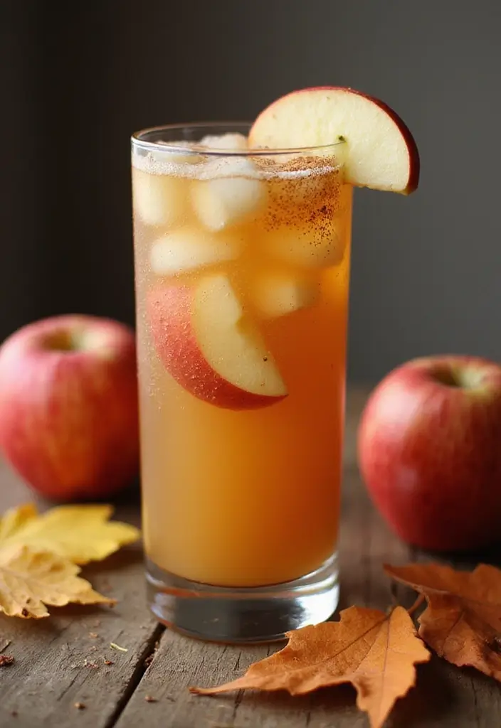 10 Maple Syrup Cocktails You Have to Try This Autumn (Get Ready for #6!) - 4. Maple Cider Spritzer