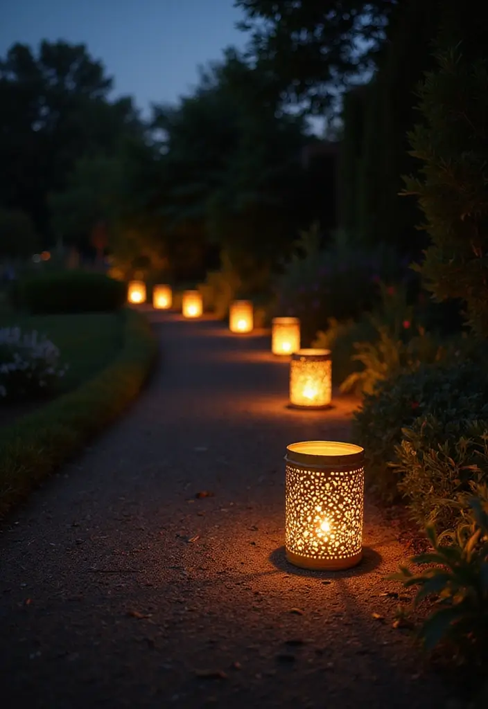 12 Upcycled Seasonal Decor Projects That Will Make Your Home Shine This Holiday (#3 Is Adorable!) - 6. Tin Can Lanterns