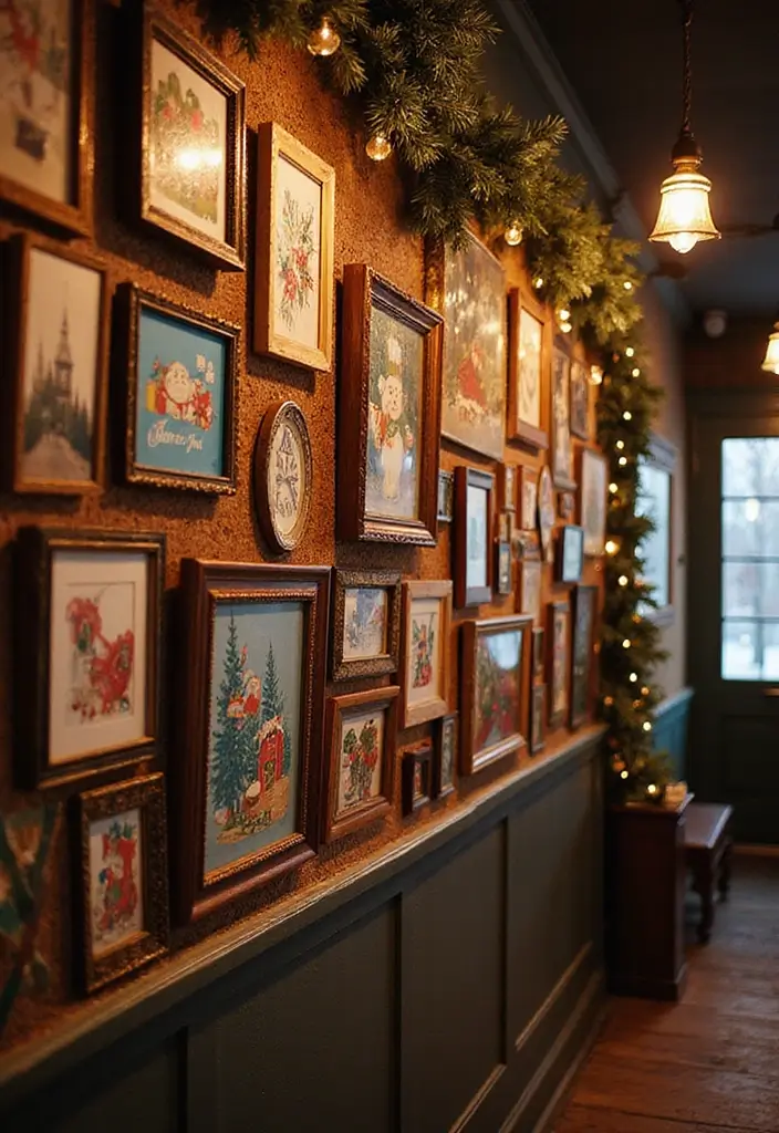 12 Upcycled Seasonal Decor Projects That Will Make Your Home Shine This Holiday (#3 Is Adorable!) - 8. Decorated Picture Frames