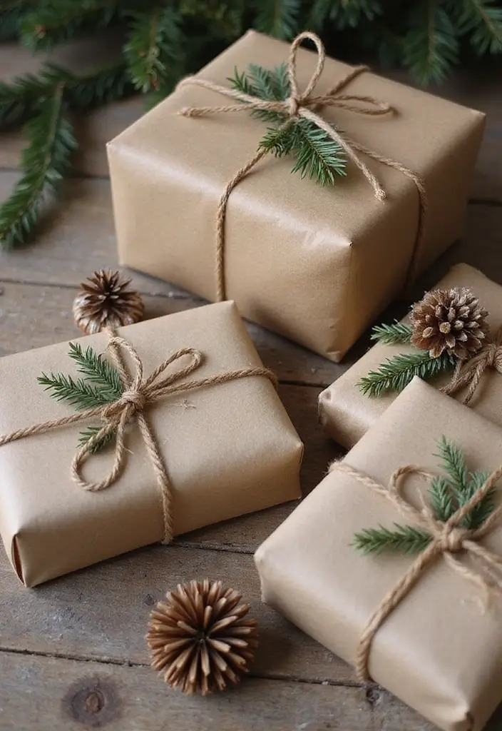 12 Upcycled Seasonal Decor Projects That Will Make Your Home Shine This Holiday (#3 Is Adorable!) - 9. Upcycled Gift Wrap