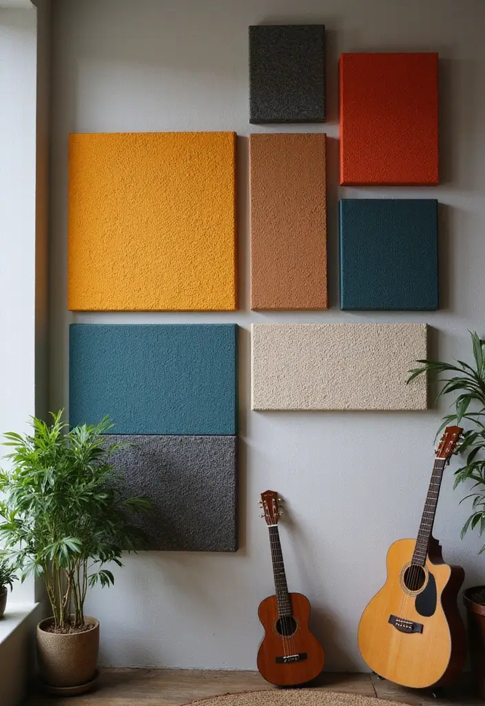 13 Soundproof Room Decor Hacks That'll Make Your Music Room a Sanctuary! - 1. Acoustic Panels: The Stylish Solution