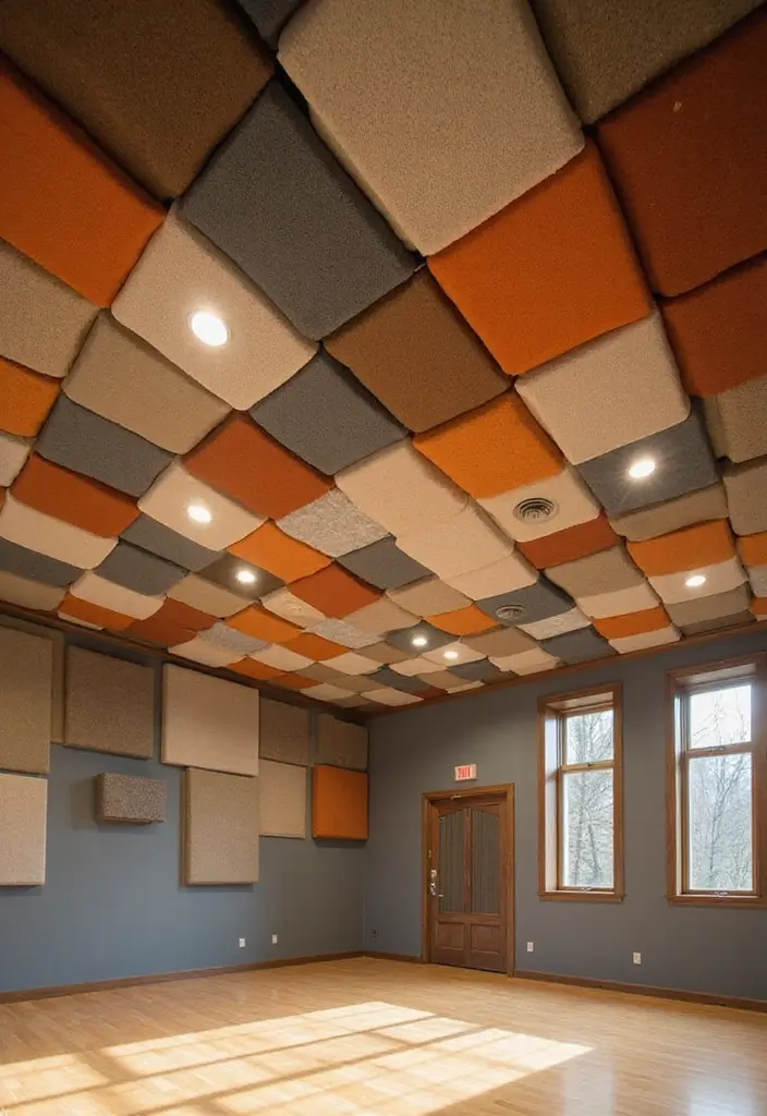 13 Soundproof Room Decor Hacks That'll Make Your Music Room a Sanctuary! - 12. Ceiling Treatments for Enhanced Acoustic Quality