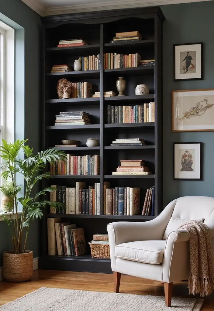 13 Soundproof Room Decor Hacks That'll Make Your Music Room a Sanctuary! - 8. Bookcases for Acoustic Balance