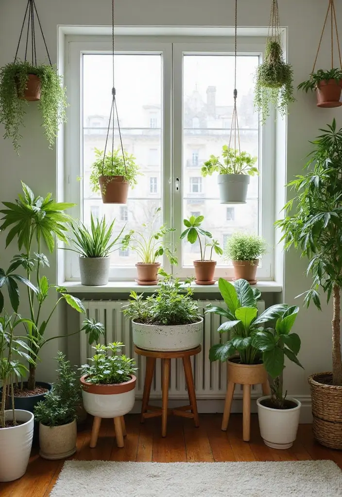 14 Bohemian Bedroom Decor Ideas with a 1970s Twist (Get Ready to Love #6!) - 5. Indoor Plants