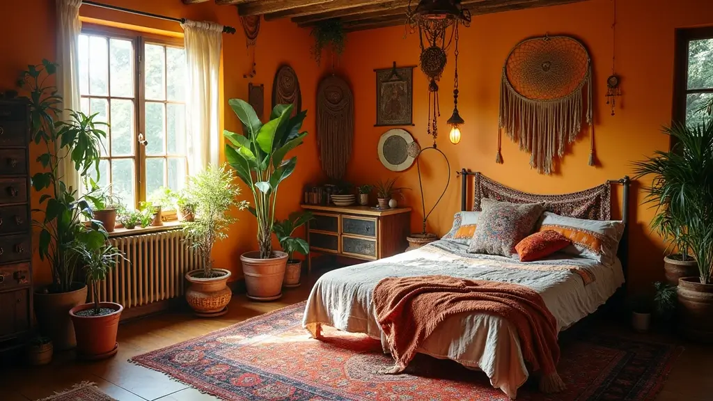 14 Bohemian Bedroom Decor Ideas with a 1970s Twist (Get Ready to Love #6!)