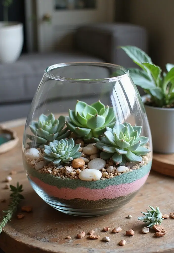 14 Boho Chic Indoor Plant Decor Ideas That’ll Make You Feel Like You’re in Paradise (#3 Is a Must-See!) - 2. Bohemian Terrariums