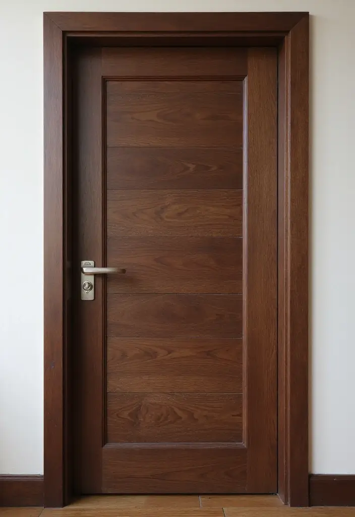 14 Minimalist Main Door Designs That Embrace Simplicity and Style! - Fresh Decor