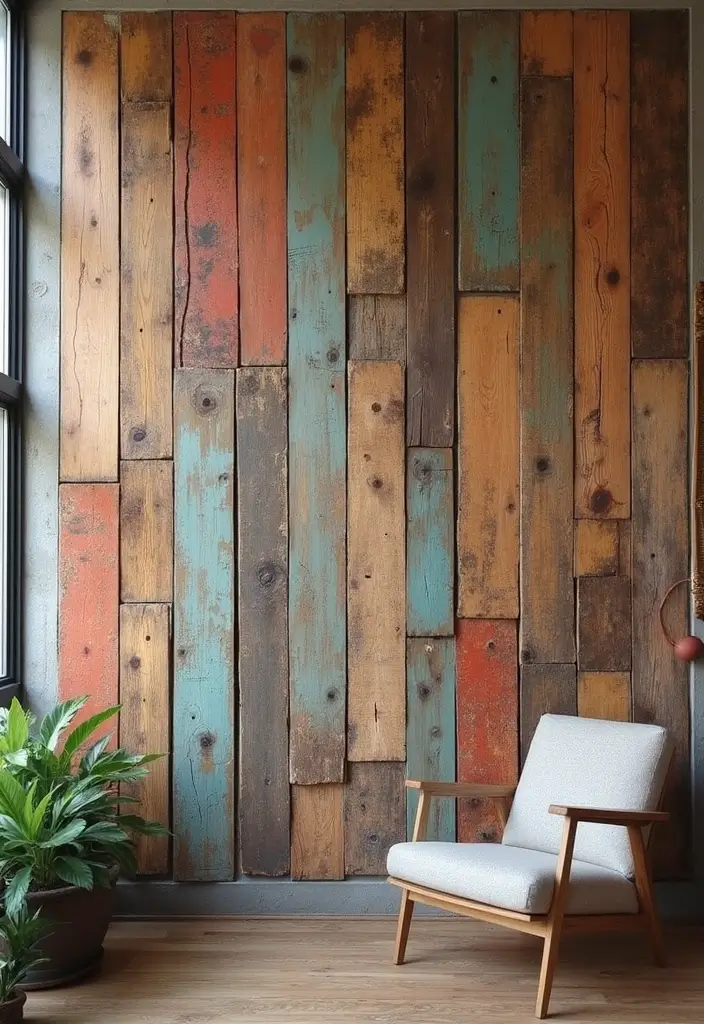 15 Mind-Blowing Upcycled Crafts That Turn Trash into Treasure (You’ll Be Inspired!) - 14. Reclaimed Wood Wall Art