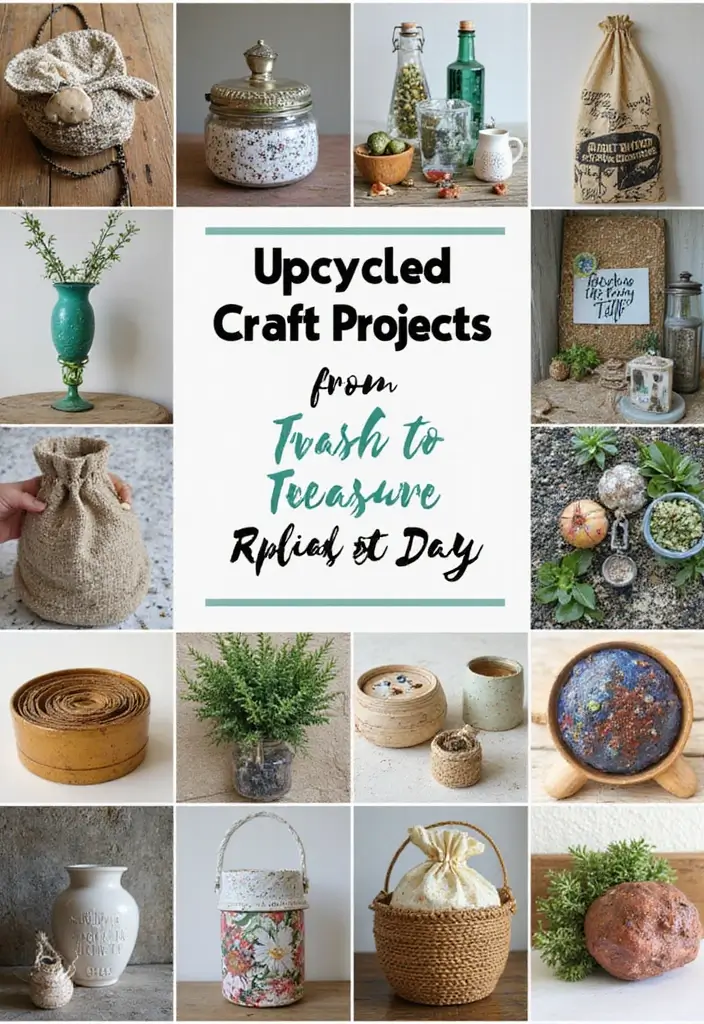 15 Mind-Blowing Upcycled Crafts That Turn Trash into Treasure (You’ll Be Inspired!) - Conclusion