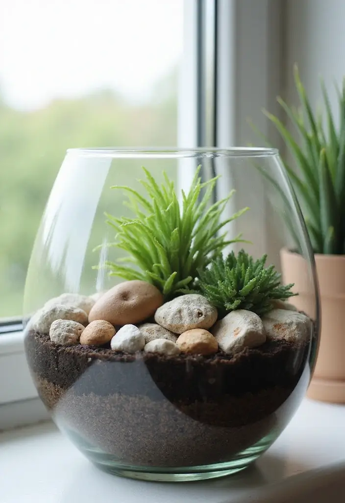 15 Seasonal Decor Ideas That Will Make Your Home the Talk of the Town (Especially #6!) - 11. DIY Terrarium