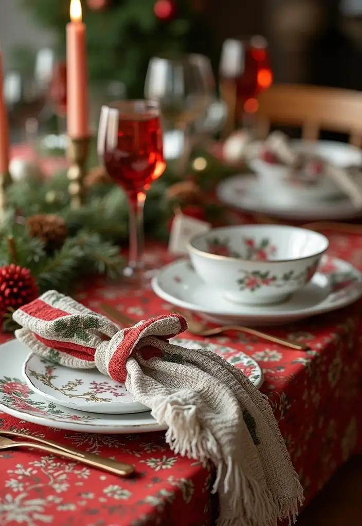 15 Seasonal Decor Ideas That Will Make Your Home the Talk of the Town (Especially #6!) - 15. Holiday Table Setting