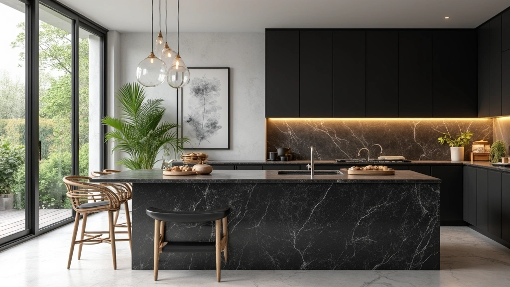 15 Stunning Black Countertops That Will Transform Your Kitchen into a Modern Marvel!