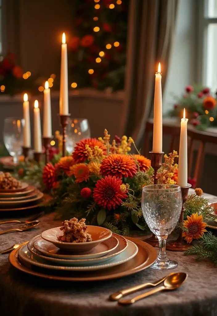 15 Stunning Holiday Tableware Ideas That'll Make Your Guests Say 'Wow!' - 9. Elegant Centerpiece Ideas