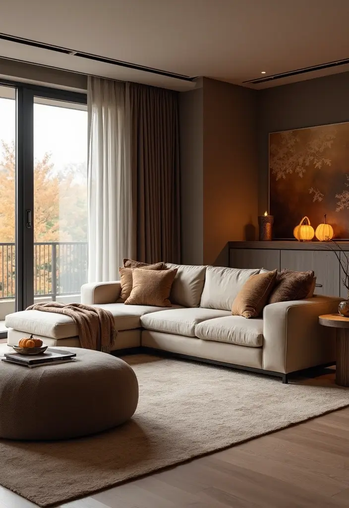 15 Ultra Modern Fall Living Room Ideas That Will Leave You in Awe (You Won't Believe #7!) - 11. Bespoke Furniture Pieces